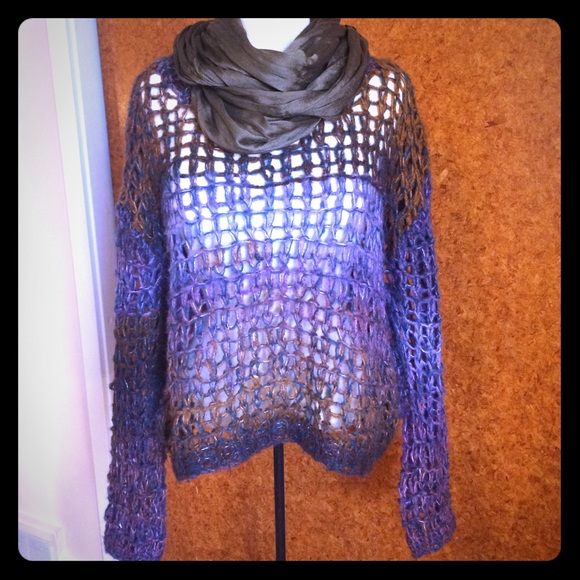 Funky sweater!