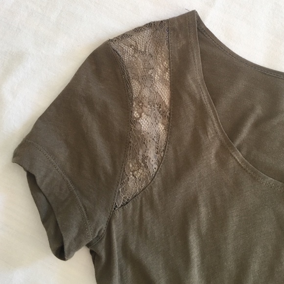 H&M cotton dress lace inset - Picture 2 of 3