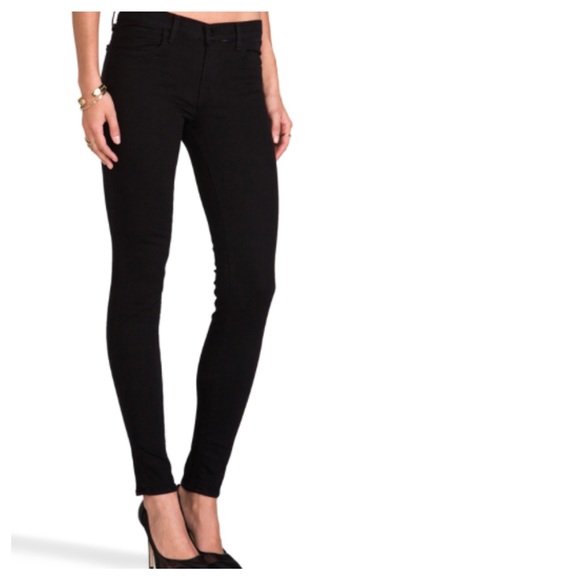 J Brand Denim - J Brand 620 Midrise Super Skinny Black Jeans