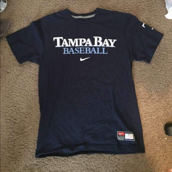 Tampa bay rays baseball t shirt Nike
