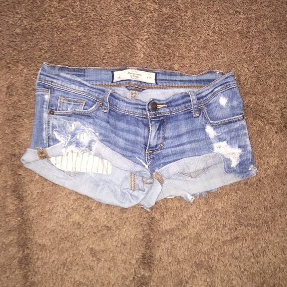 Abercrombie & Fitch denim shorts size 0