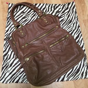 Lines Pelle Dylan 3 zip Tote