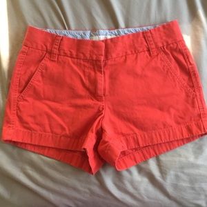 Jcrew 3"inch inseam chino shorts