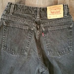 Fab vintage levi 550 black high waist jeans!! Fab vintage levi 550 black high waist jeans!!