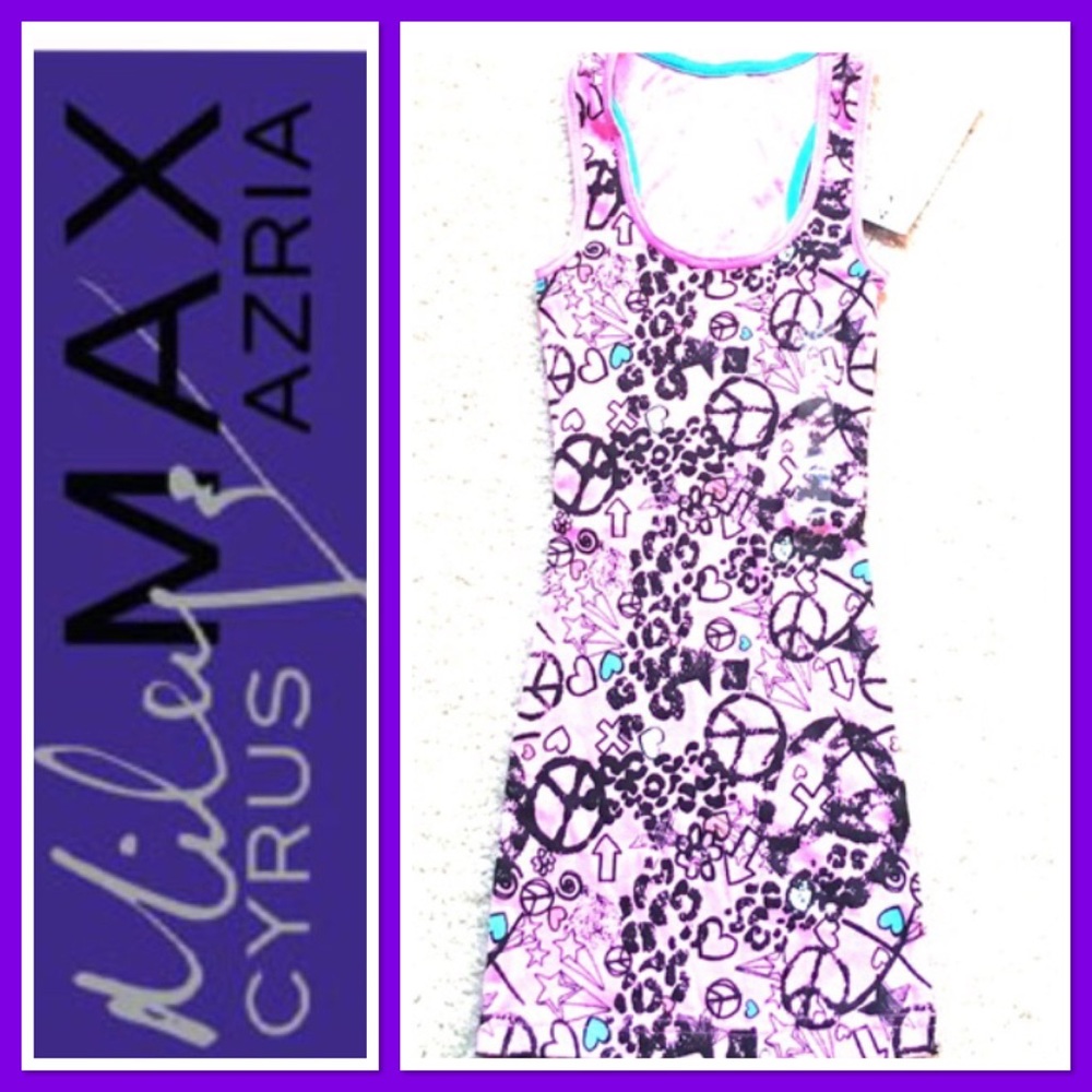 Miley Cyrus /Max Azria tank top ☮ final price ☮