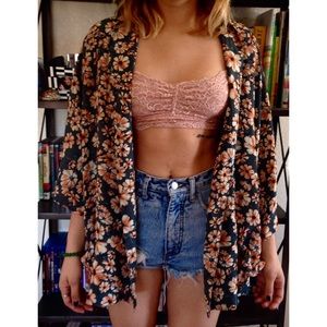 FOREVER 21 DAISY KIMONO