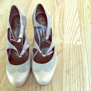 Cole Haan, Two-toned nude/blush pumps, Women's 6
