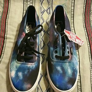 Authentic Lo Pro Cosmic Galaxy Vans