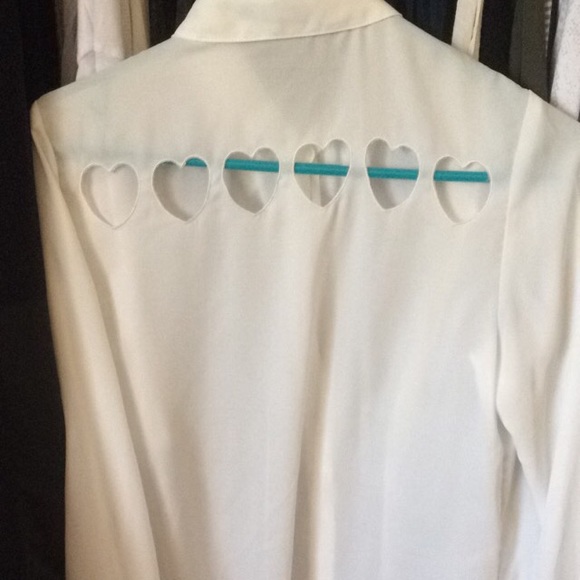 white sheer longsleeve