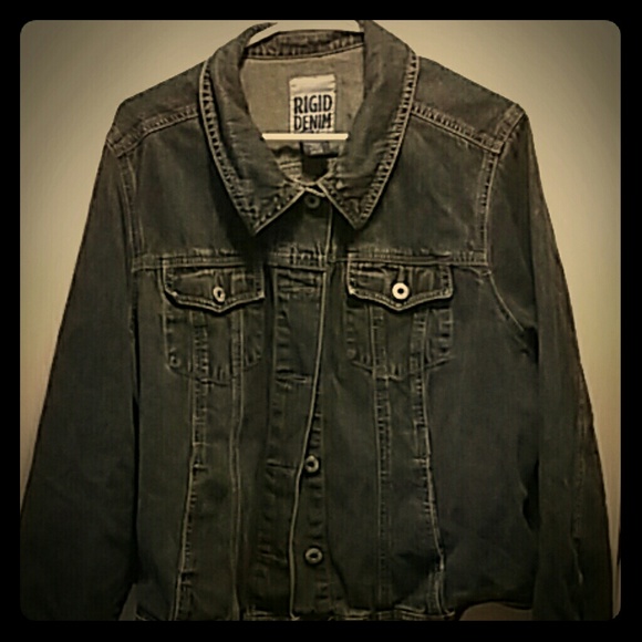 Quarter length deniem jacket♡♡