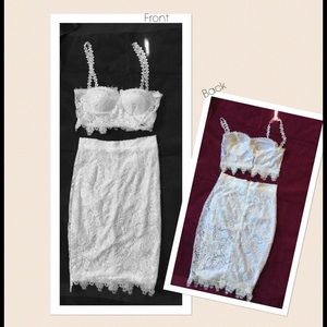 💗 Lace Top & Botton 💗