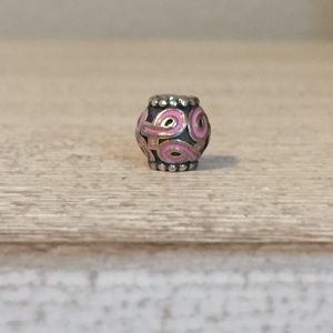Authentic Pandora Breast Cancer Ribbon Charm