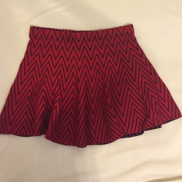 Red & Black Fun Skirt