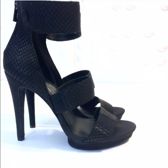 LAST ONE Jessica Simpson Fransi Ankle Strap Heels - Picture 3 of 4