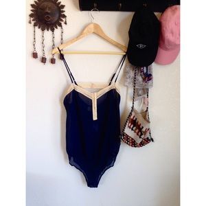URBAN OUTFITTERS CHIFFON BODYSUIT