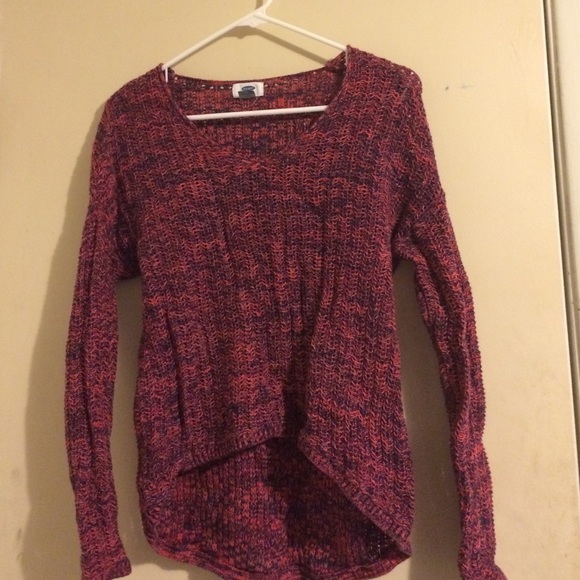 High-low hem sweater