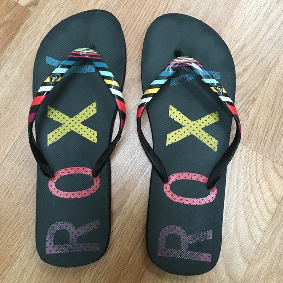 Roxy flip flops!