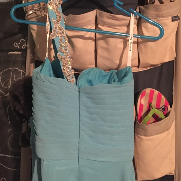 2015 aqua blue Prom dress - Picture 3 of 3