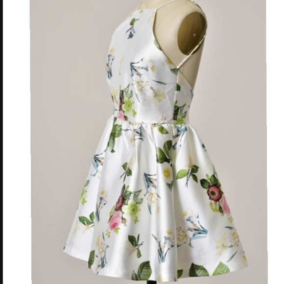 Floral Fit and Flare Dress - Picture 3 of 3