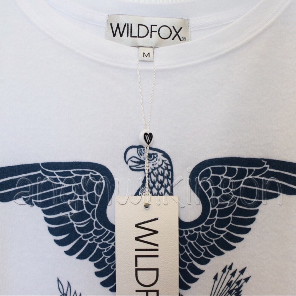 Wildfox We The Brave Baggy Beach Jumper - Picture 6 of 6
