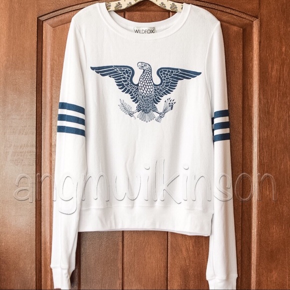 Wildfox We The Brave Baggy Beach Jumper - Picture 3 of 6