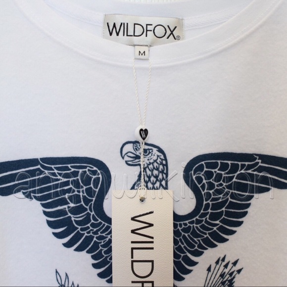 Wildfox We The Brave Baggy Beach Jumper - Picture 6 of 6