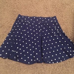 Polka dot skater skirt