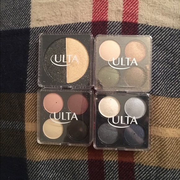 4 Ulta eye shadow quads. - Picture 1 of 3