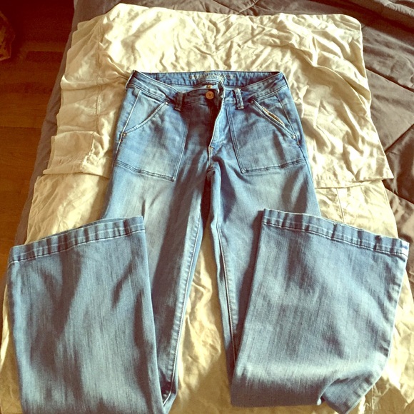 american eagle a line jeans