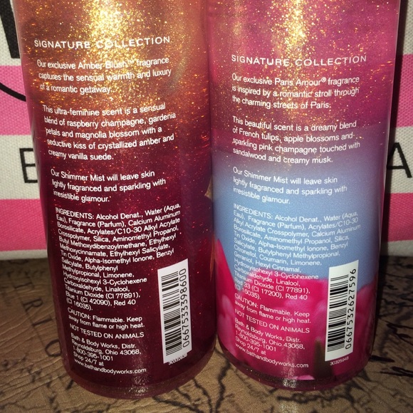2 Bath & Body Works Shimmer Mist - Picture 2 of 3