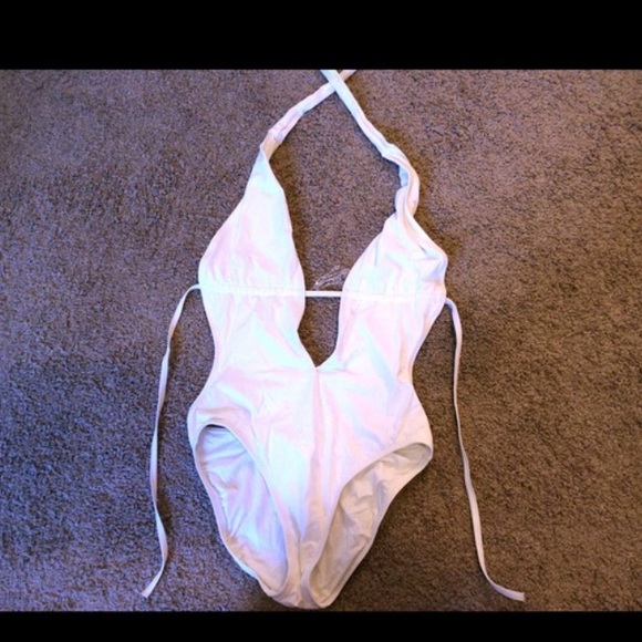 White one piece never worn