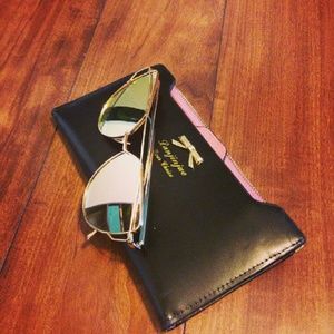 Cute black and pink wallet