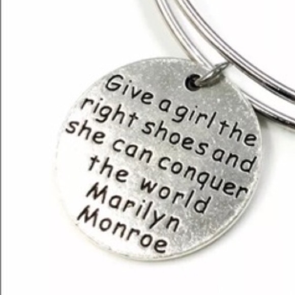 ๐HP๐Marilyn Monroe Expandable Silver Bracelet๐ - Picture 2 of 2