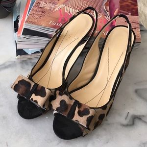 Kate Spade Chariot Leopard-print Slingback