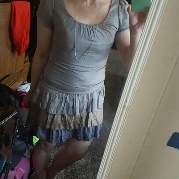 NWOT Small 'Mine' tiered dress ✂PRICE⬇DROP - Picture 2 of 4