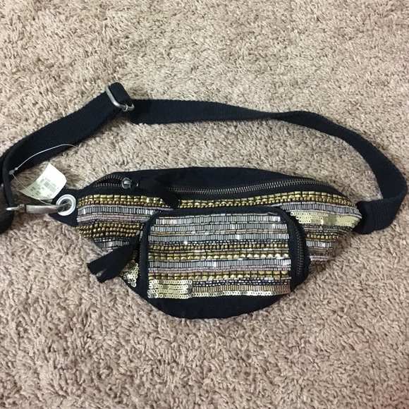 beaded fanny pack