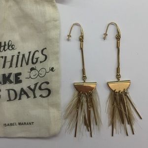 ISABEL MARANT Runway Spring'15 earrings - NWT