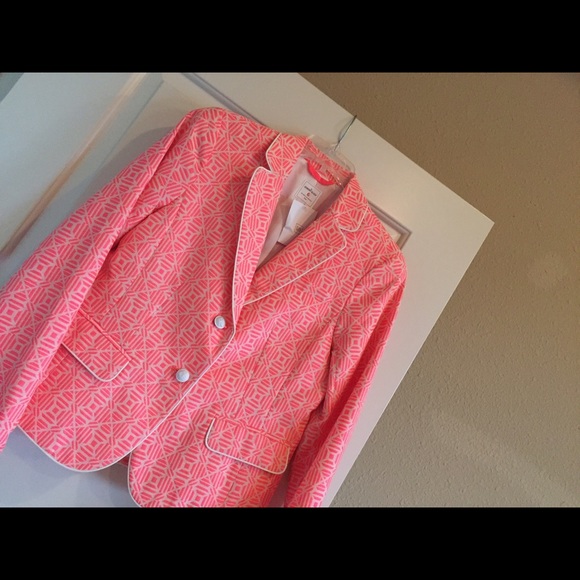 Neon Pink Gap Academy Blazer