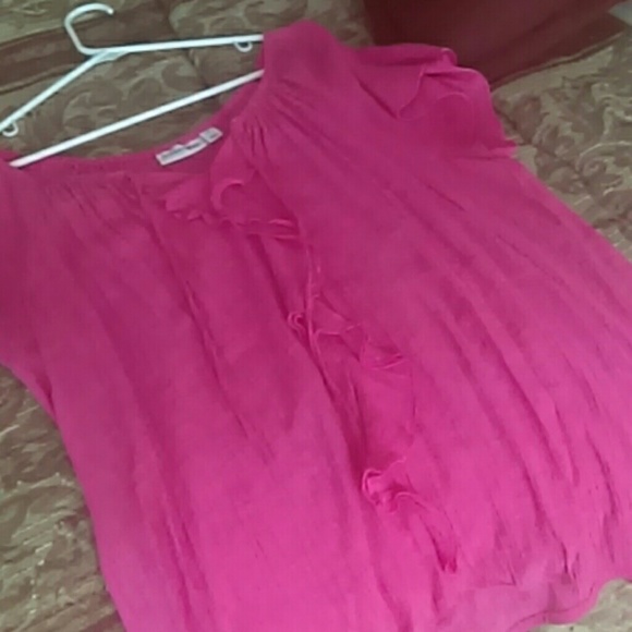 Pink lightweight top