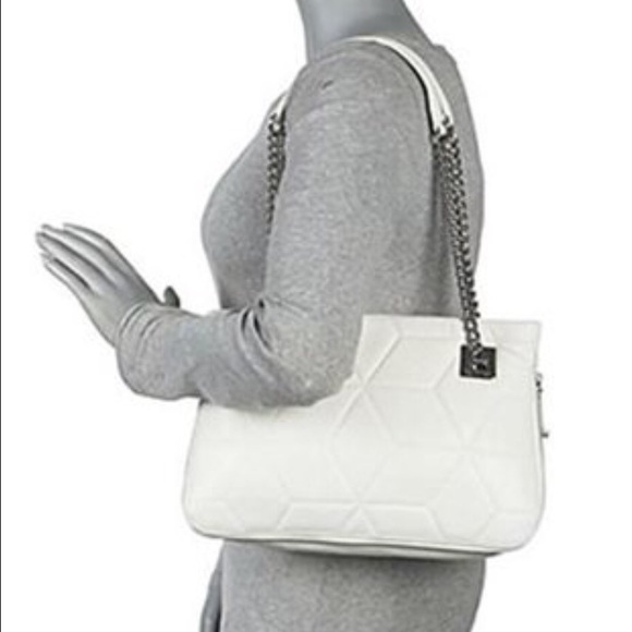 Calvin Klein Geo Quilted Chain Strap Shopper
