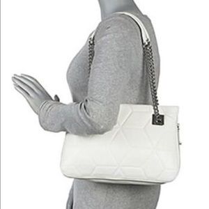Calvin Klein Geo Quilted Chain Strap Shopper