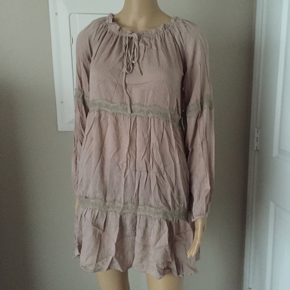 New! 💥JAIPUR mocha boho dress - Picture 5 of 7