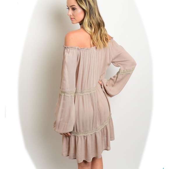 New! 💥JAIPUR mocha boho dress - Picture 3 of 7
