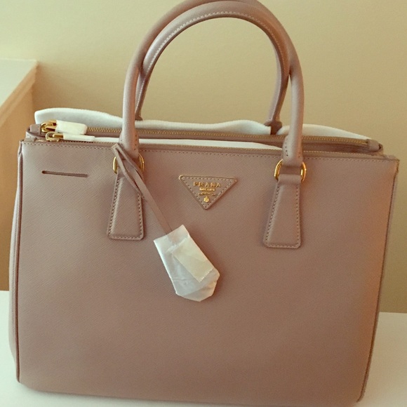 PRADA Saffiano Medium Double Zip Top-Handle Bag - Picture 1 of 4