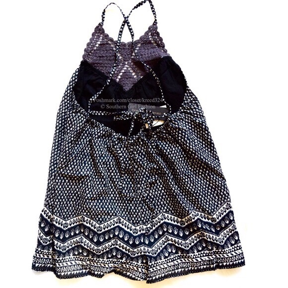 FREE PEOPLE Woven Romper Intricate Draped Jumpsuit - Picture 6 of 6