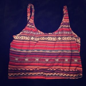 Aztec forever 21 crop top