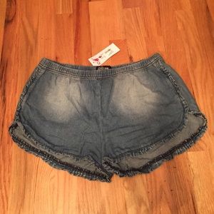 Adorable denim shorts