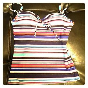 Croft & Barrow D-Cup Tankini Top