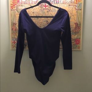 AA purple bodysuit