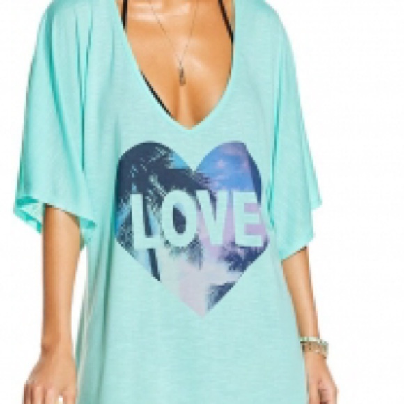 oversized shirt beach cover up